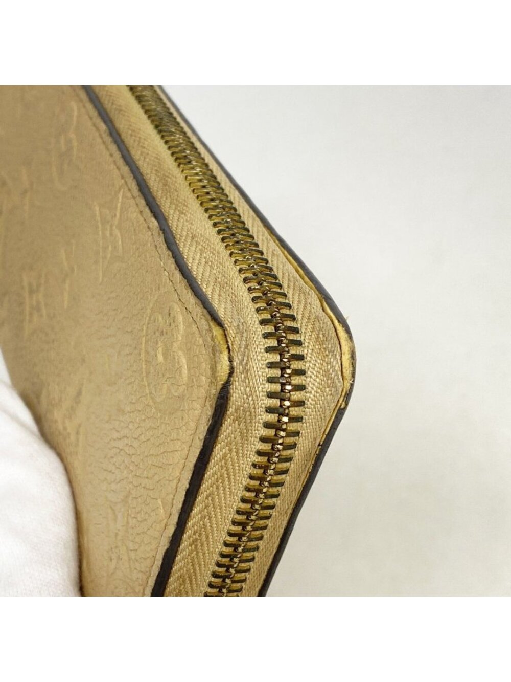 Louis Vuitton Wallet Monogram Empreinte Portefeuille Clemence Dune - Picture 5 of 9